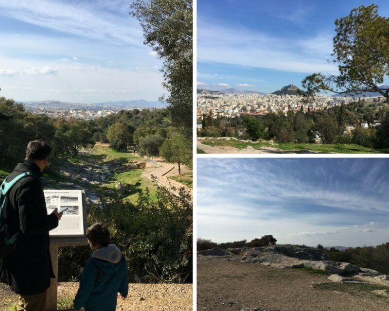 Colline des nymphes - vues