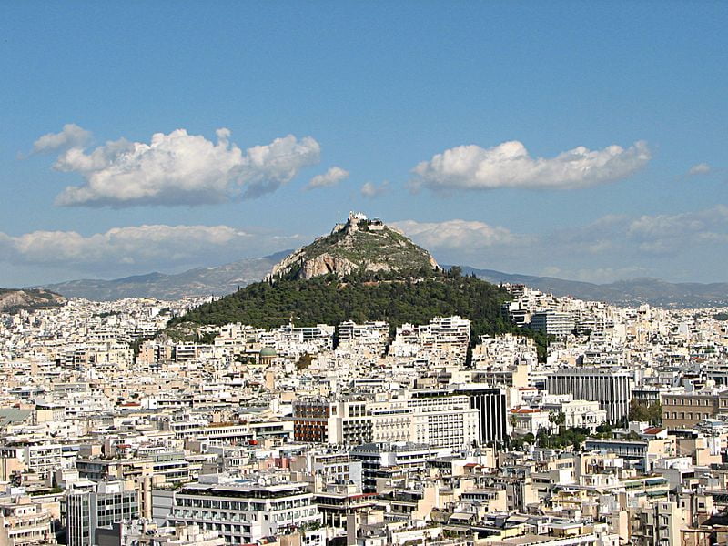 Mont Lycabette Ath&egrave;nes