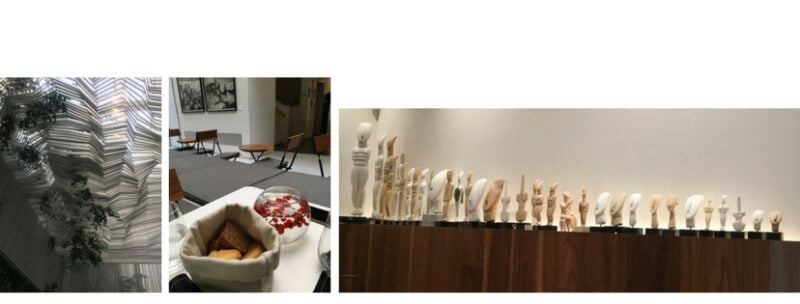 caf&eacute; et boutique du musee d'arts cycladiques athenes