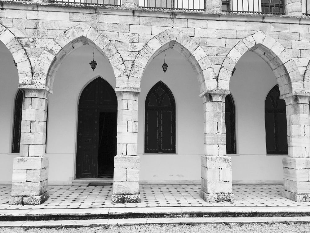 L'architecture du Palais de la ducehsse de Plaisance