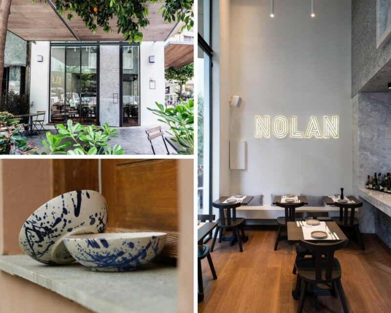 L'intérieur du restaurant Nolan