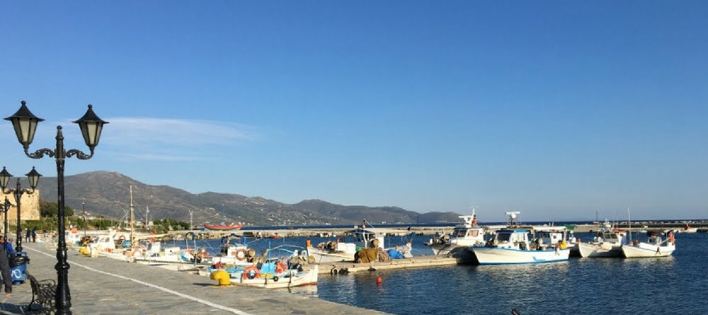 Le port de Karystos