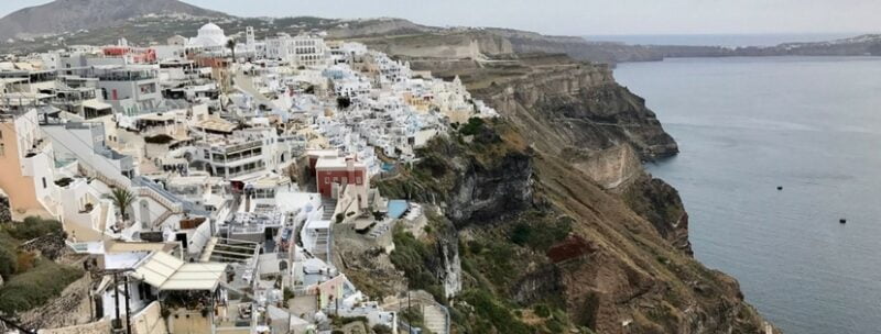 Randonn&eacute;e de Fira &agrave; Oia