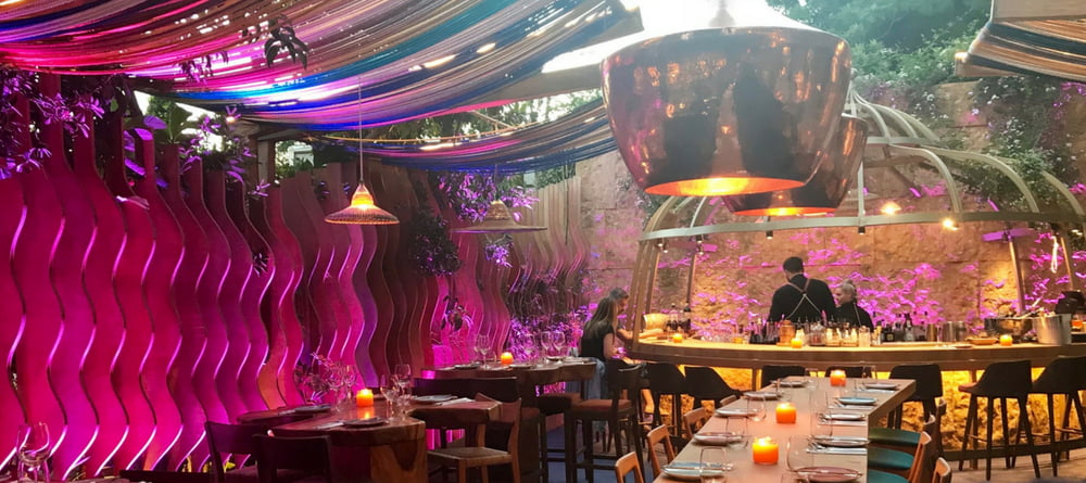 Athènes en été : le restaurant d'été Nikkei