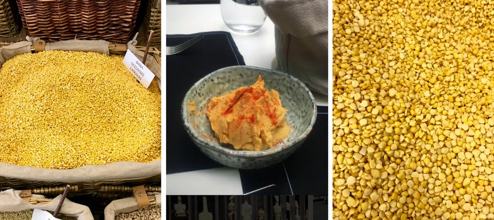 La Fava : Lentilles jaunes et Mezze