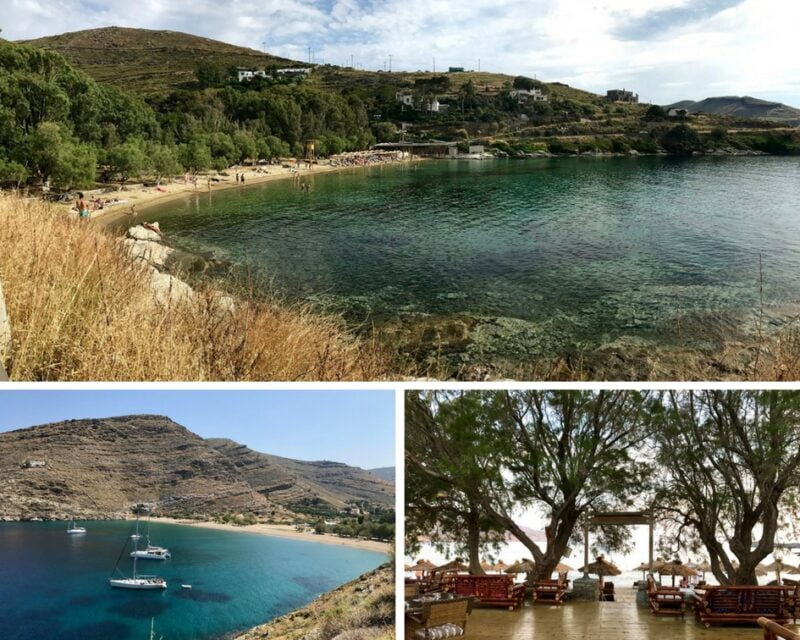 plage de Gialiskari &ndash; Plage de Pisses &ndash; Plage de Koudouros