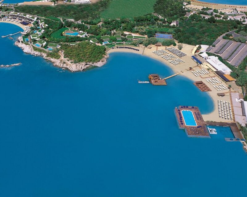 La baie du Grand Resort Lagonissis