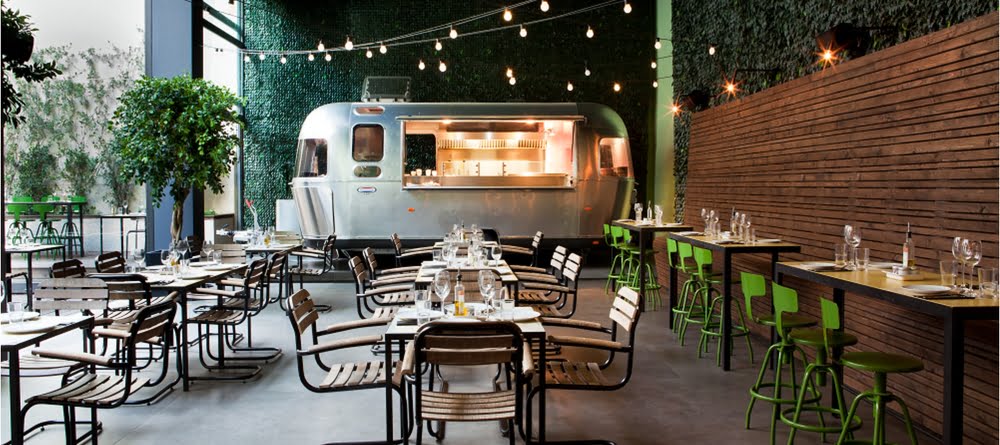 Le food-truck du restaurant 48 URBAN GARDEN à Athènes