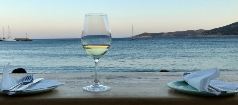 Le restaurant Omega 3 à Sifnos