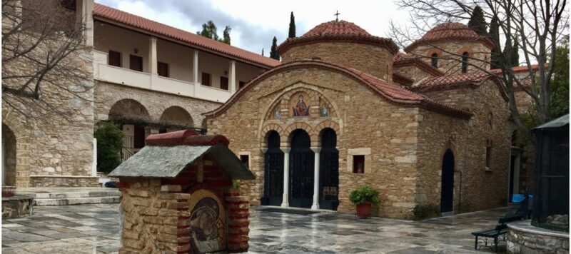 Le monastère de Pendeli : eglise byzantine à Athènes