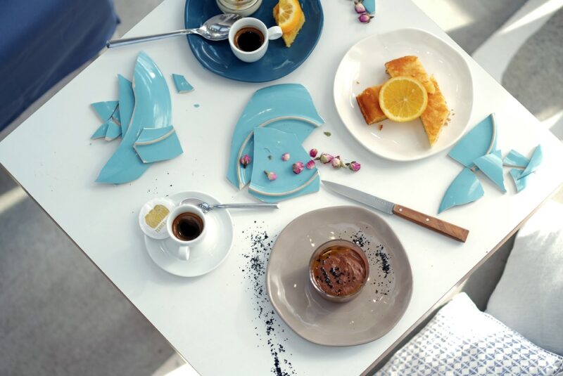 Les desserts maison du bon restaurant grec Yaya &agrave; Paris