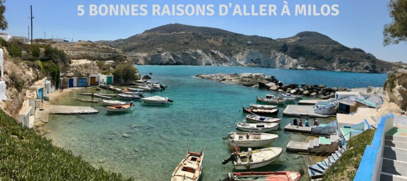que faire à Milos - Coup de coeur ile grecque Milos Cyclades