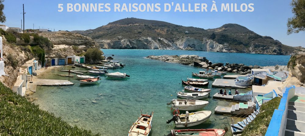 que faire à Milos - Coup de coeur ile grecque Milos Cyclades