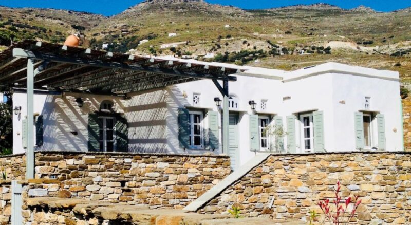 Louer une maison à Tinos dans les cyclades à tinos