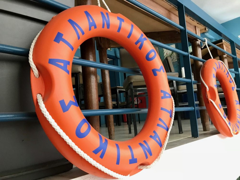 Un restau pas cher Athènes : Atlantikos