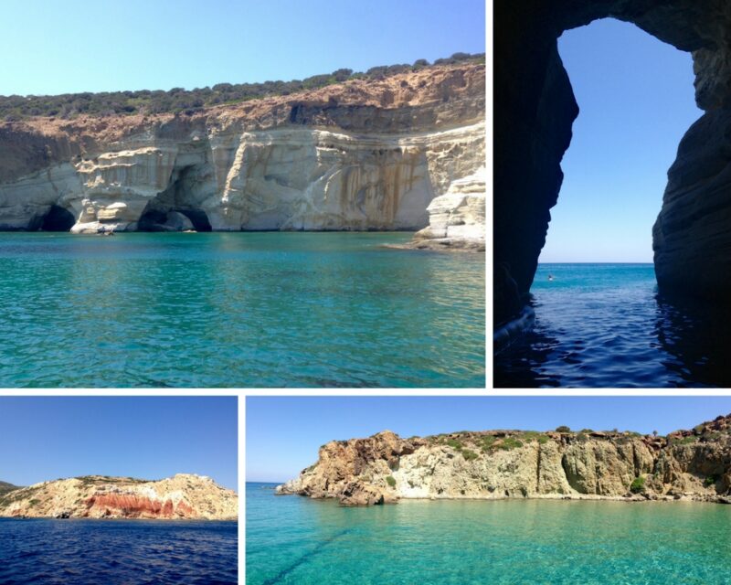 Excursion en bateau à Milos - Le tour de l'île de Milos en bateau