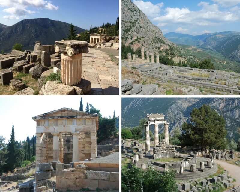 excursions d'une journ&eacute;e depuis Athenes : delphes. que faire autour d'athenes. une journ&eacute;e dans les environs athenes