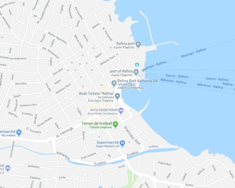 ports athenes : rafina