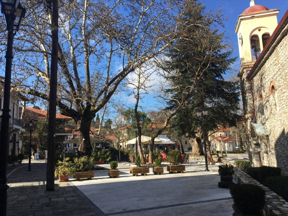 kalavrita place village montagne grece