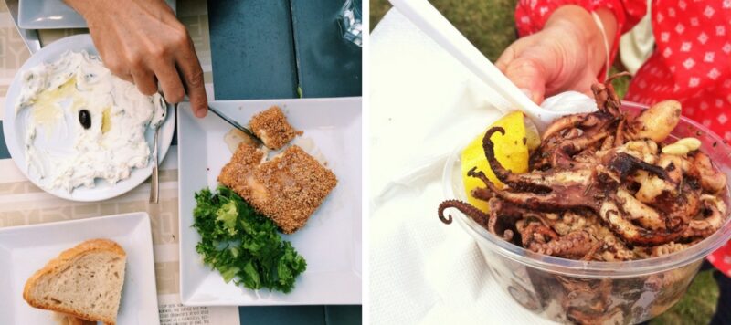 visiter athenes : manger grec