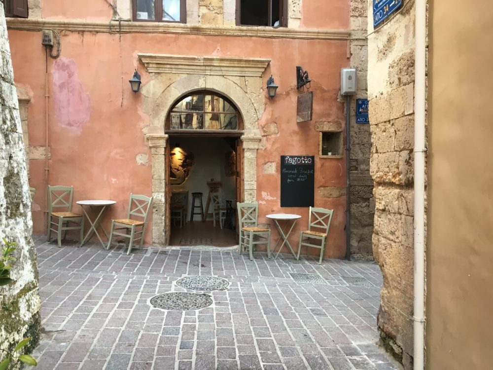 Quartier d'Evraiki à La Canée en Crète