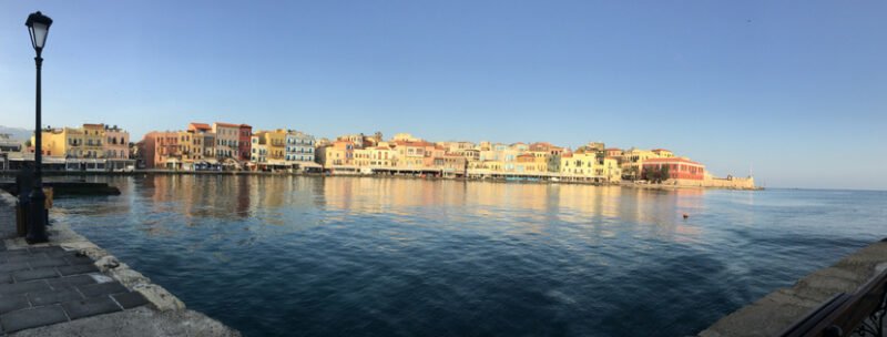 le port de la can&eacute;e chania crete