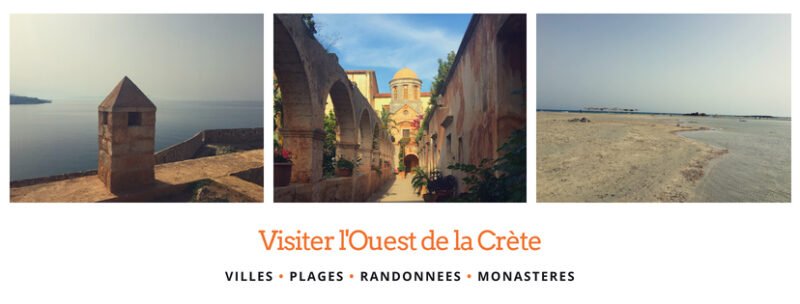 Rethymnon - Monastère d'Agia Triada - Plage d'Elafonissos : visiter l'ouest de la Crete en 1 semaine