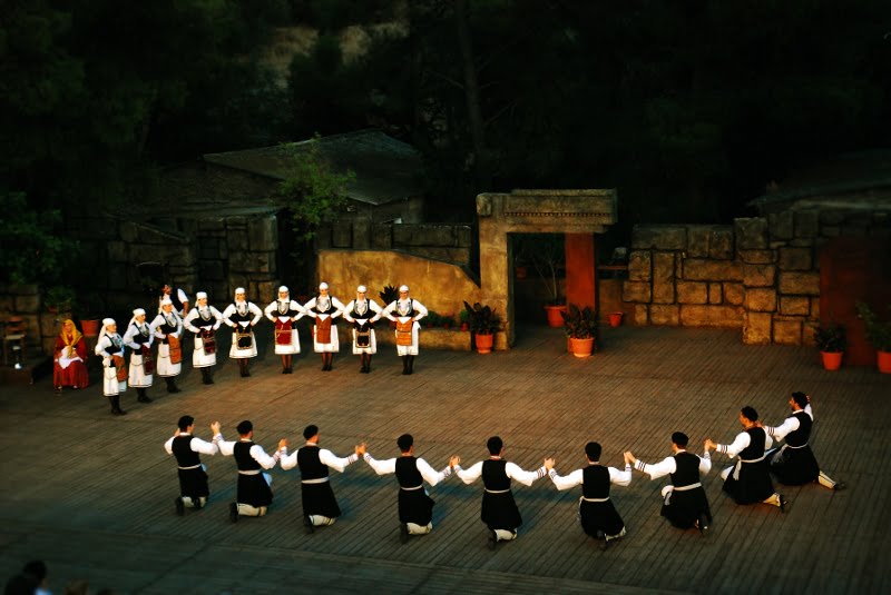 danses traditionnelles grecques athenes dora stratou