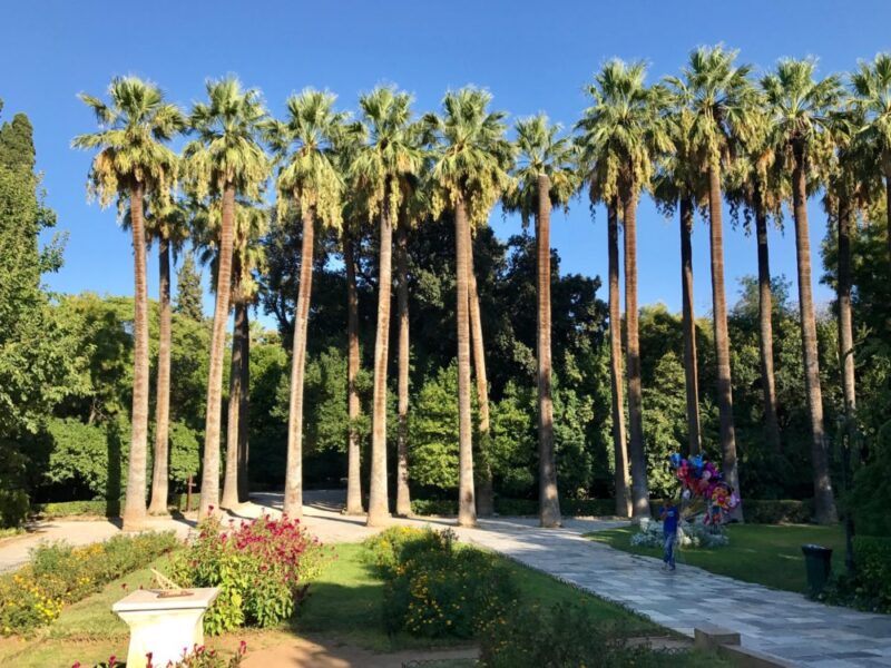 Le jardin national athenes