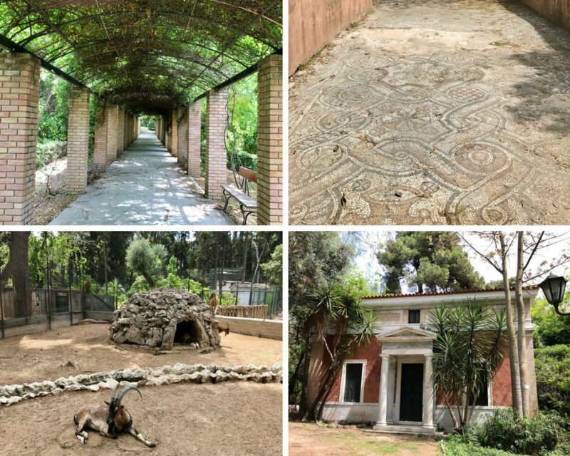 Le jardin national athenes
