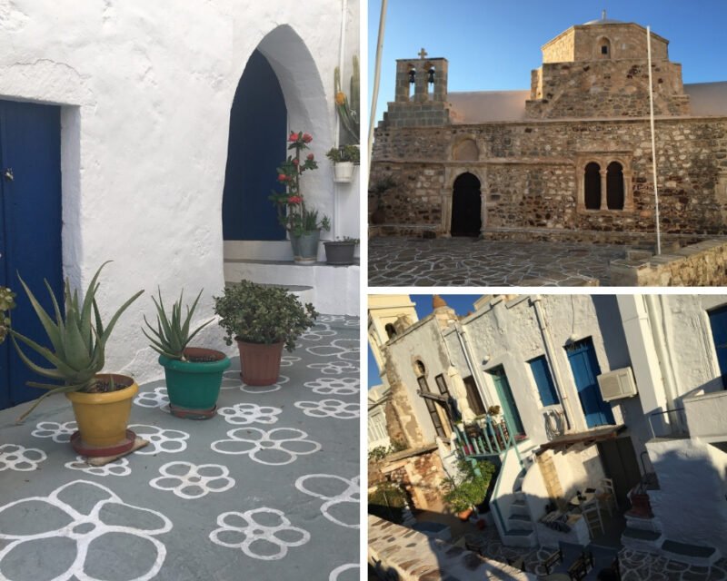 village Kimolos Chorio Kastro