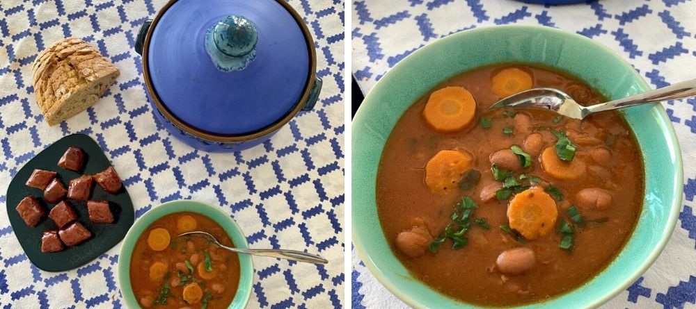 La recette de la fasolada, le plat national grec soupe de haricots