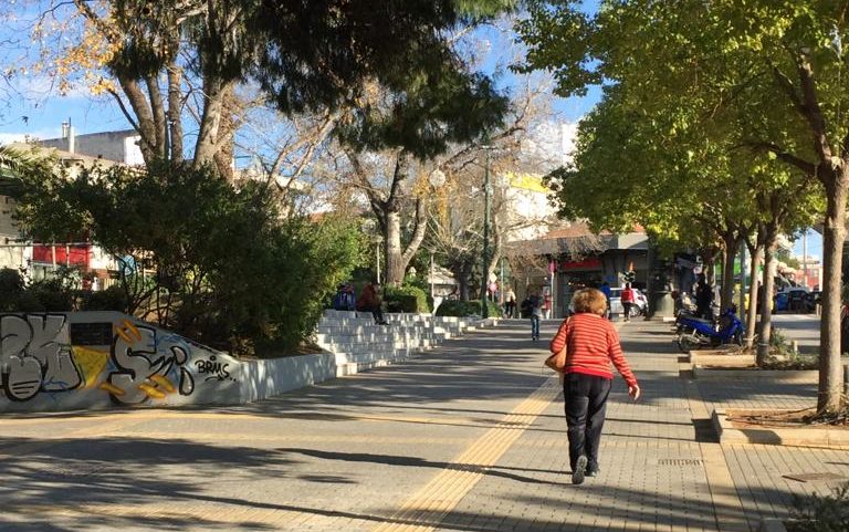 Le quartier de Halandri Chalandri Xalandri à Athenes