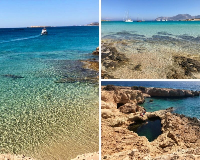 L'&icirc;le grecque Koufonissia dans les Petites Cyclades