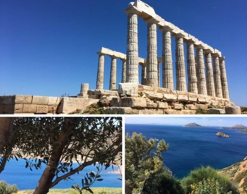 excursions d'une journ&eacute;e depuis Athenes : sounion et le temple de Pos&eacute;idon. que faire autour d'athenes. une journ&eacute;e dans les environs athenes
