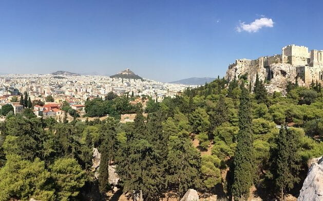 Visite guidée de l'acropole et du parthenon