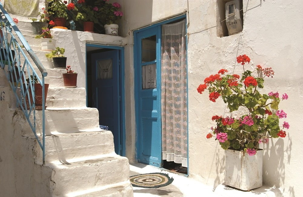 L'&icirc;le de Paros, dans les Cyclades