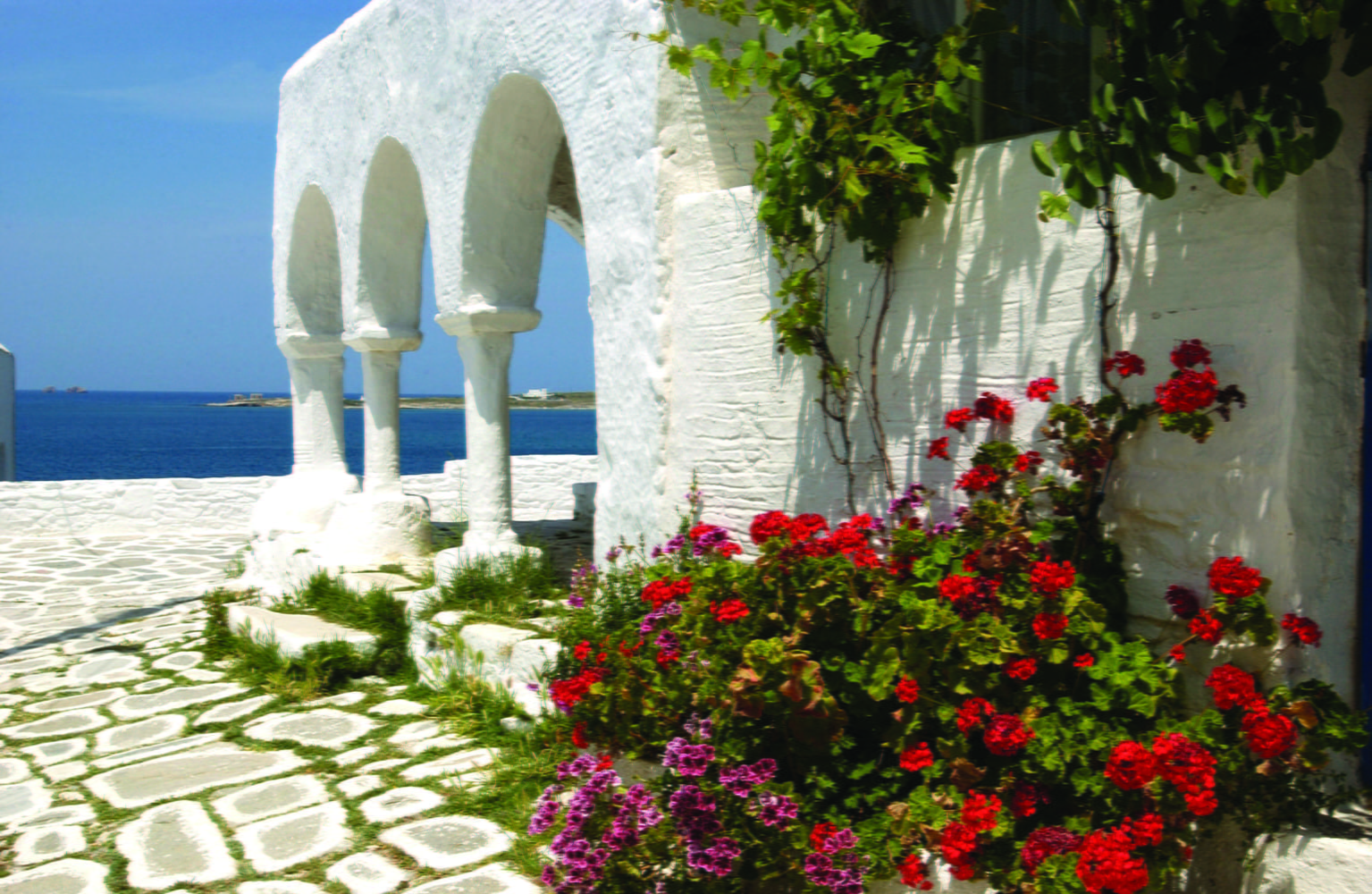 L'île de Paros, dans les Cyclades