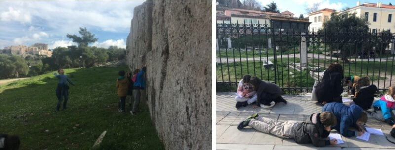 enfants jeu de piste athenes