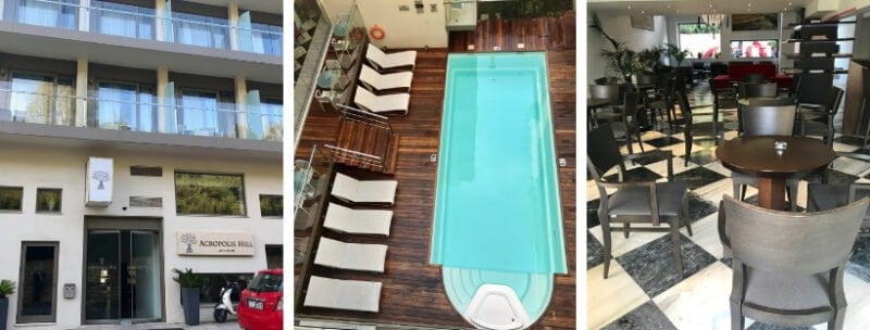 Hotel pres de l'acropole athenes