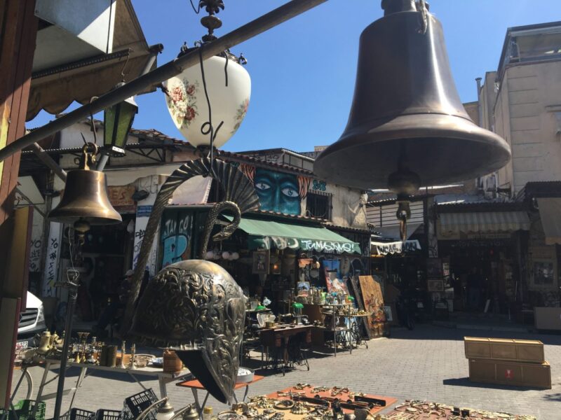 athènes le dimanche - marché aux puces de monastiraki athènes