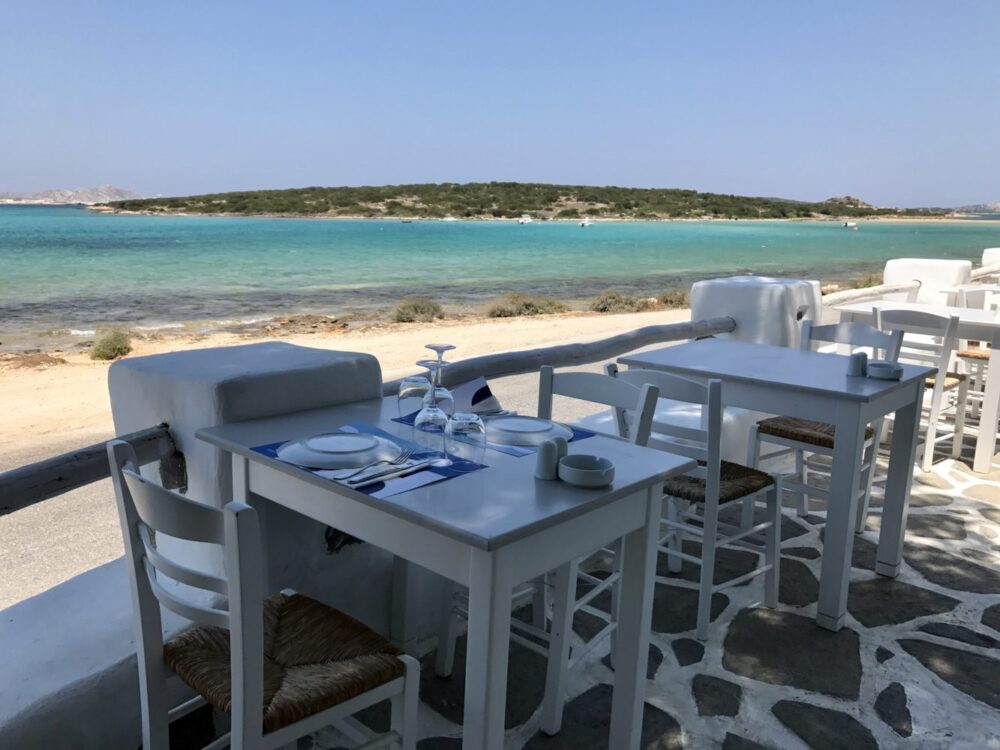 L'&icirc;le de Paros, dans les Cyclades