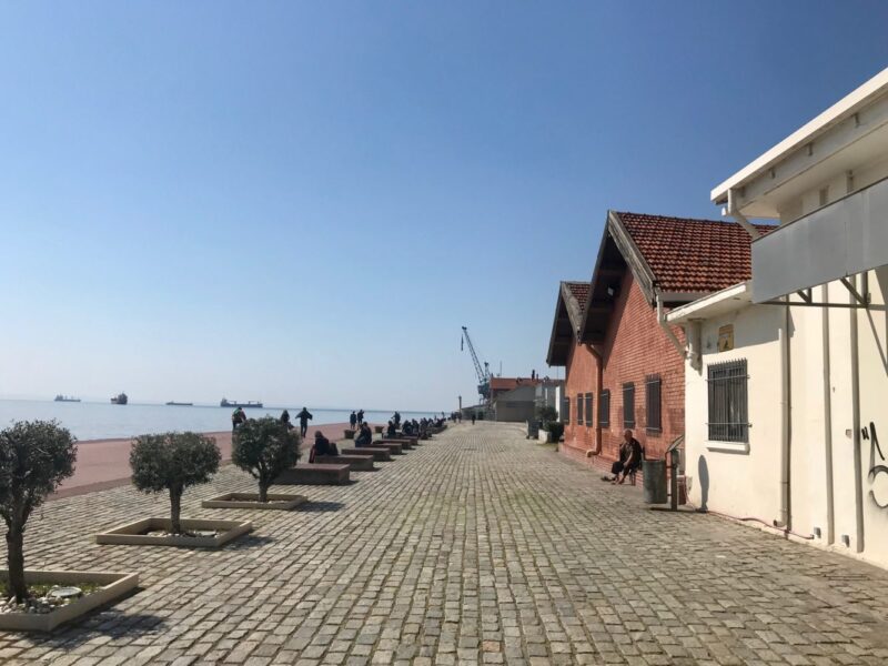 quai de l'ancien port à Thessalonique
