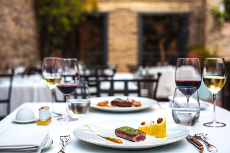 spondi restaurant français à Athènes étoiles michelin haute gastronomie