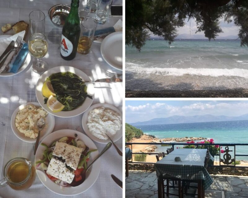 Restaurant authentique en bord de mer &agrave; Sesi pr&egrave;s d'Ath&egrave;nes