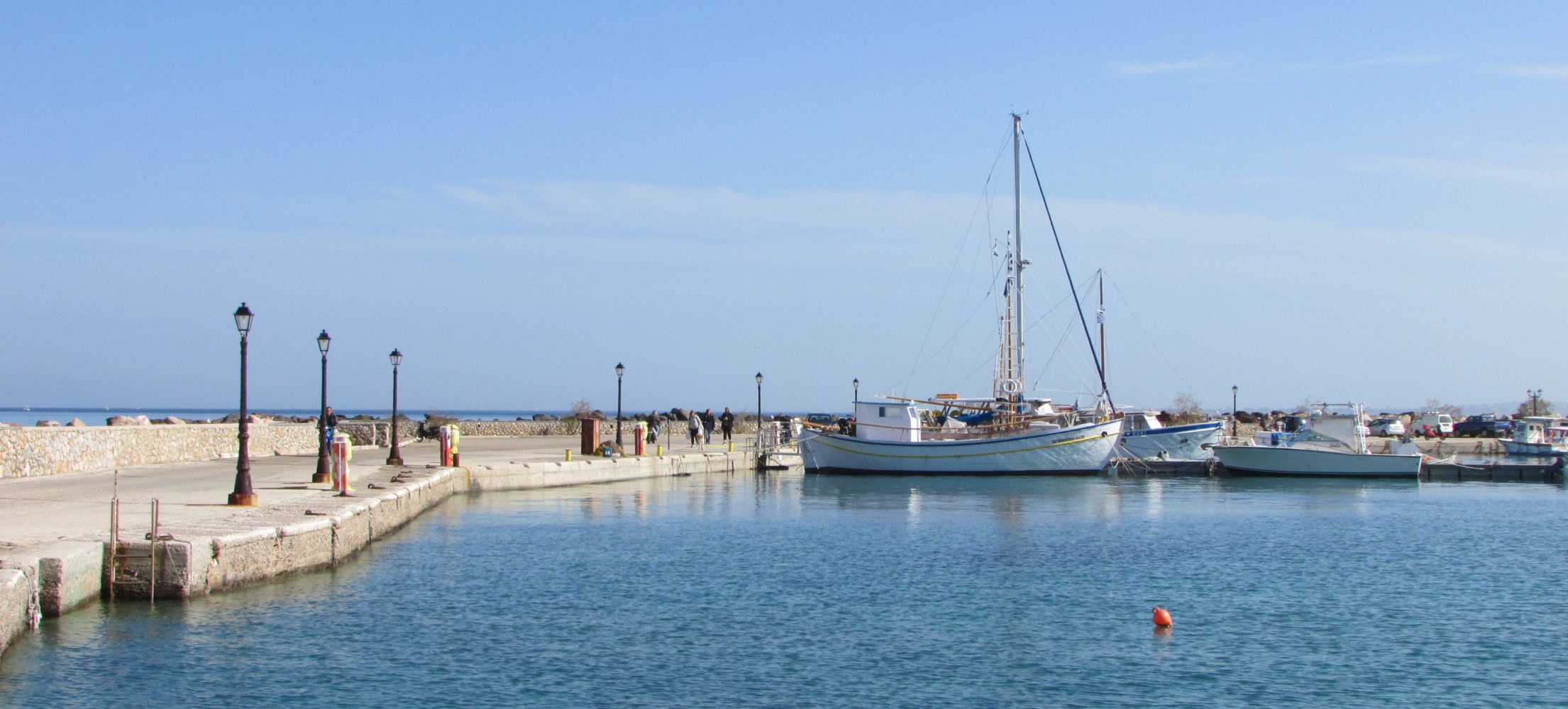 Le port d'Agistri