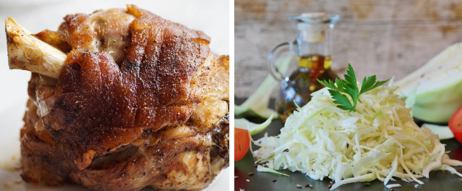 Recette du porc au chou de Naoussa