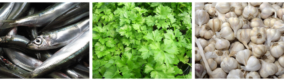 recette des sardines farcies au persil et à l'ail