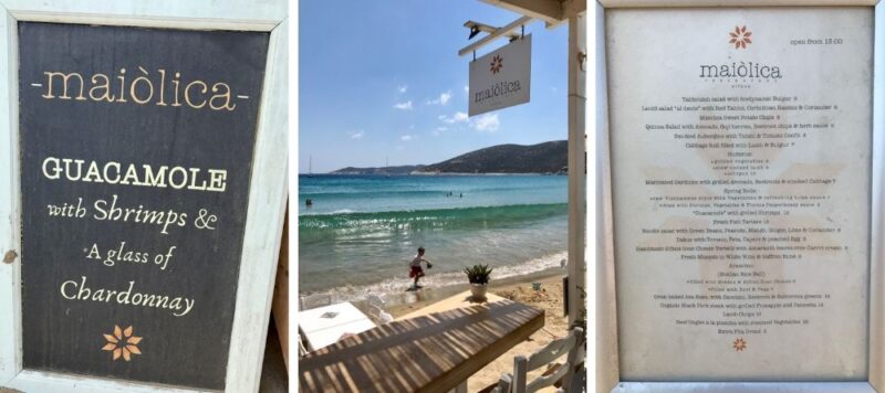 Les meilleurs restaurants &agrave; Sifnos Maiolica