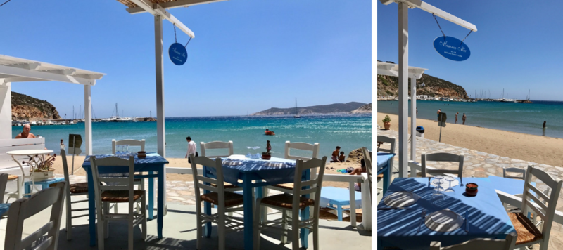 Les meilleurs restaurants &agrave; Sifnos Mamma Mia